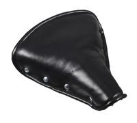 GRIRIW Sella Vintage per Bici d'Epoca in Pelle Molle, Cuscino del Sedile Comodo e Resistente per Triciclo, Accessorio Nero per Ciclismo Outdoor Stile Casuale