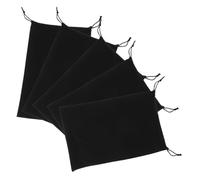 GRIRIW Set 5 Borse Coulisse per Occhiali da Sci 25x14 Cm in Microfibra Antigraffio, Custodia Morbida Porta Occhiali da Sole Protettiva per Viaggi e Sport All’aperto