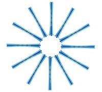 GRIRIW Set 60 Pezzi Bigodini di Plastica per Chioma con Coperture e Elastici, Facili da Usare, Minimizzano i Danni da Calore, per Uso Domestico e Styling in Salone