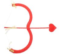 GRIRIW Set Arco e Freccia D'amore per Costume di San Valentino, Accessorio Cosplay Riutilizzabile in Schiuma e Stoffa, Leggero e Compatto per Feste e Spettacoli