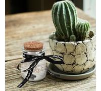 GRIRIW Set Capsule Messaggi D’Amore Bottiglia e LED Mini Bottiglie Creative per Desideri 52 Capsule Nere Carta per Note Personalizzate Regalo Romantico per Amici e Colore Casuale