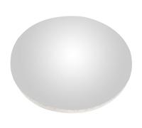 GRIRIW Specchio Convesso di Sicurezza Leggero 30cm in Plastica Argento per Parcheggi e Angoli di Supermercato Riflessi Nitidi e Protezione Anti-furto