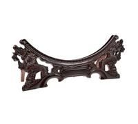 GRIRIW Supporto per Piatti da Esposizione Base a Drago, Cavalletto da Tavolo in Plastica per Piatti Decorativi Fino a 35 Cm, Portapiatti Stabile e Portatile per Arredamento Casa