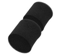 GRIRIW Tappi per Altoparlanti in Spugna Nera 2 Pezzi Facile Installazione e Miglioramento del Riflesso dei Bassi per Casse Portatili e Condotti Audio