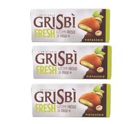 Grisbi Fresh, Biscotti al Pistacchio da Frigo, Confezione da 3, L'Originale Gustami Fresco