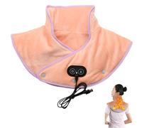 Grishay Thermaease Pro - Outfany Thermaease Pro, cuscino riscaldante elettrico Sherum per spalle, collo, schiena, per donne e uomini, con 3 temperature e impostazioni (rosa)