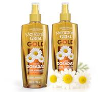 Grisi Manzanilla Hair Lotion Gold - Spray schiarente per capelli alla camomilla | Migliora naturalmente i riflessi dorati con l'uso quotidiano | Spray districante senza risciacquo per capelli morbidi