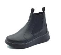Grisport 6808T1G Nero Touch Scarponcini Beatles per Donna in Pelle Fondo Antistatico (Taglia 40)