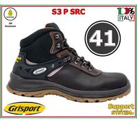 Grisport 73148 Trento Scarpe Antinfortunistiche Pelle Oleata Marrone Dakar