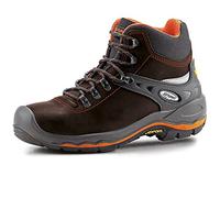 Grisport Marmolada, stivali da lavoro da uomo, da donna, di sicurezza S3, con punta in acciaio, antiscivolo, resistenti al calore, SRC, HRO, marrone, EU, Braun V42, 38 EU