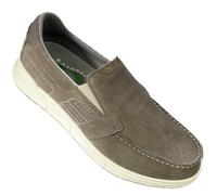 Grisport Scarpe Città Mocassini Slipon Uomo KANDOR estive in Scamosciato Senza Lacci con Inserti Traspiranti Soletta Estraibile (Taupe, Sistema Taglie Calzature EU, Adulto, Uomo, Numero, Media, 41)