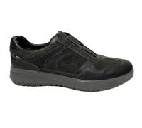 Grisport Scarpe Slipon Invernali Mocassini Elastici in Pelle Scarponcini Impermeabili Suola Antiscivolo Senza Lacci Made in Italy (Nero, Sistema Taglie Calzature EU, Adulto, Uomo, Numero, Media, 42)