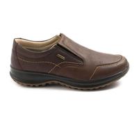 Grisport Scarpe Slipon Invernali Mocassini in Pelle Scarponcini Impermeabili Suola Antiscivolo Gritex - Senza Lacci (Wood Oliato, Sistema Taglie Calzature EU, Adulto, Numero, Media, 44)