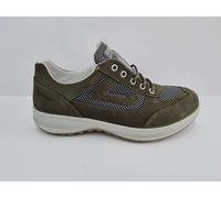 Grisport Scarpe Uomo in Pelle Scamosciata e Tessile, Linea Active - 73MA (Oliva)