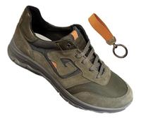 Grisport Scarponcini Città Scarpa Sneaker in Pelle Soletta Estraibile Suola Antiscivolo 01544 novità (Nero Grigio, Sistema Taglie Calzature EU, Adulto, Uomo, Numero, Media, 41)