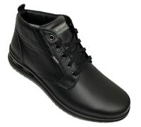 Grisport scarponcini eleganti città scarpe in pelle impermeabile GRITEX soletta estraibile A2G fondo active made in italy (nero avon, Sistema Taglie Calzature EU, Adulto, Uomo, Numero, Media, 43)