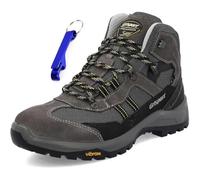 Grisport scarponcini trekking unisex impermeabili Gritex FOX TREK scarpe rinforzate fondo VIBRAM e apribottiglie gadget