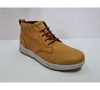 Grisport Scarponcini Uomo Cangu' in Pelle Stampata, Linea City Active - (Giallon