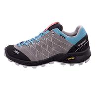 Grisport Tundra Vesuvio, scarpe unisex in vera pelle, con lacci, colore: antracite/turchese, Grigio (grigio.), 40 EU