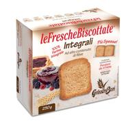 Grissin Bon: " Integrali " Fette Biscottate - Fette Biscottate Integrali . Toast italiano - 250g Confezione da 4