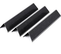 GRISUN 7635 Barre aromatizzanti da 38,9 cm per Weber Spirit I e II serie 200 - E210 S210 E220 S220 con manopole di controllo anteriori, barre aromatiche smaltate in porcellana per parti di ricambio