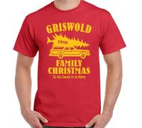 Griswold Family Christmas T-Shirt National Lampoon's Vacation Xmas Tee Top Tree
