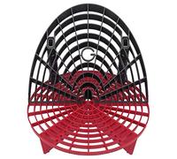 Grit Guard Bucket Insert (Red) with Washboard Bucket Insert (Black) - Separate Dirt From Your Sponge While Washing Your Car by Grit Guard