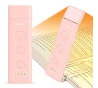 Gritin Luce per Lettura Libri a Letto Ricaricabile, 7 LED Luce Lampada da Lettura per Libro con Clip, 3 Temperature Colore, 5 Luminosità & Oscuramento Continuo per Libro Notturna
