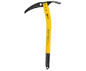 Grivel - Piccozza per l'alpinismo, scialpinismo ed escursionismo sui ghiacciai - Air Tech Evolution T - Taglia 66 cm - Giallo