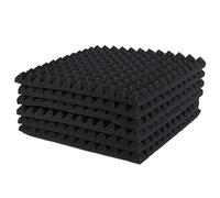 Griwiuiowe 6 Pezzi Acustica Lastre Schiuma Tavola Studio Suono Assorbente Firewall Zeppe Piastrelle Aiutano a Ridurre Rumore Inutile