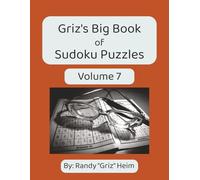 Griz's Big Book of Sudoku Puzzles Volume 7: 400 Sudoku Puzzles for Adults | Brain Games, Logic Puzzles & Stress Relief