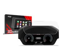 GRIZZ GLASS Navigation - Pellicola protettiva per display GPS per Audi A3 8Y Virtual Cockpit Plus 12,3" (2020-2024), anti-impronte, antigraffio