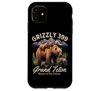 Grizzly 399 Bear Lovers Queen of the Tetons National Park Custodia per iPhone 11
