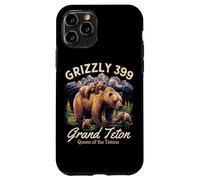 Grizzly 399 Bear Lovers Queen of the Tetons National Park Custodia per iPhone 11 Pro