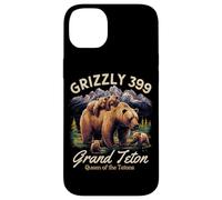 Grizzly 399 Bear Lovers Queen of the Tetons National Park Custodia per iPhone 14 Plus