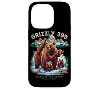 Grizzly 399 Bear Lovers Queen of the Tetons National Park Custodia per iPhone 14 Pro