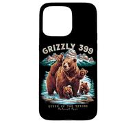 Grizzly 399 Bear Lovers Queen of the Tetons National Park Custodia per iPhone 15 Pro Max