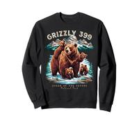 Grizzly 399 Bear Lovers Queen of the Tetons National Park Felpa