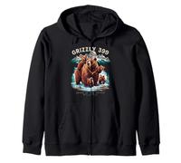 Grizzly 399 Bear Lovers Queen of the Tetons National Park Felpa con Cappuccio
