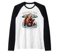 Grizzly 399 Bear Lovers Queen of the Tetons National Park Maglia con Maniche Raglan