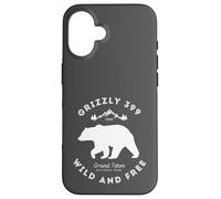 Grizzly 399 Wild & Free Parco nazionale Grand Teton Custodia per iPhone 16