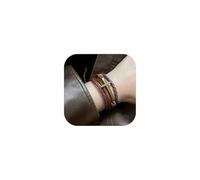 Grmpt Christian Cross - Braccialetti in pelle per donne e uomini, Moderate type, Lega, Nessuna pietra preziosa