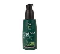Grn shades of nature 30408 Organic Cosmetics Q10 Crema viso rassodante, canapa biologica e luppolo biologico, per pelli esigenti, vegana, 50 ml