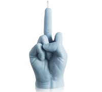 GROBRO7 Candela del dito medio Decorazione della stanza profumata pastello danese, Aromaterapia con incenso di pino cera di soia naturale, Regalo di inaugurazione della casa per feste di festival(Blu)