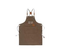 GROBTE Grembiule personalizzato per Uomini Donne Grembiuli Di Tela Personalizzati Con 2 Tasche Testo Personalizzato Logo Grembiule Da Lavoro Professionale Regolabile