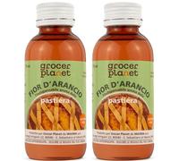 Grocer Planet - Aroma Naturale Fior d'Arancio | 2 Flaconi da 75g