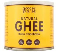 Grocer Planet - Burro Ghee Naturale (500g) | Burro Chiarificato | Ayurvedico | Ideale per Keto e Paleo | Perfetto per cuocere e arrostire