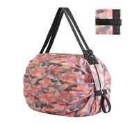 Grocery Bag, Reusable Shopping Tote, Heavy Duty Design, Portable Carrying Organizer, Tote for Clothes, Food, Sports, Daily Necessities, Market, Clothing, Work Use 15.75x15.75 Inches