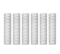 GROCKSTR 10 micron stringa ferita filtro acqua sedimento, confezione da 6 pezzi, filtrazione sedimentaria universale