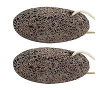 GROCKSTR 2 pietre pomice lavica per scrubber piedi, pomice per rimuovere (colore e forma casuali)